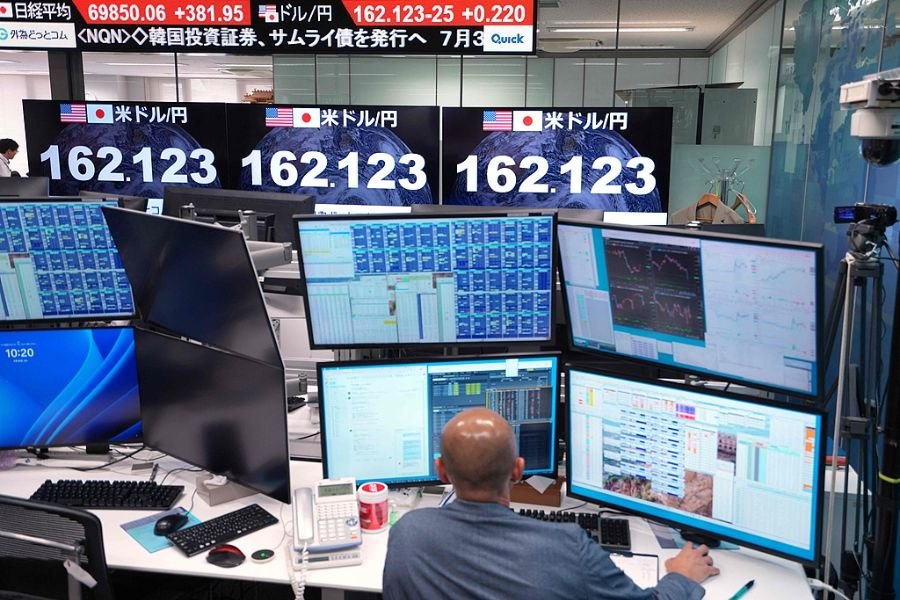 日本官方重申随时准备干预汇市 市场紧盯162-163日元关键区间